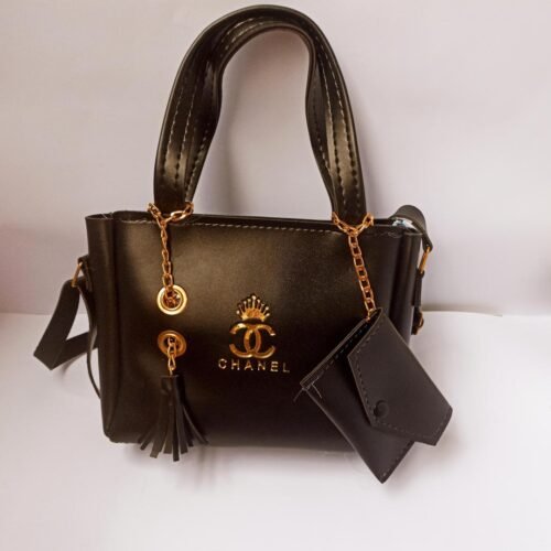 PU Leather Aesthetic Plain Hand Bag
