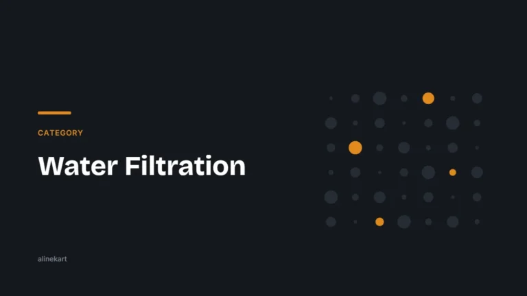 Water Filtration guides on Alinekart — NSF/ANSI certifications